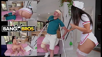 [Bangbros] Johnny Love Hijacks His Ailing Curvy Latin Nurse Violet Myers