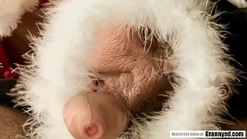 [21sextreme] Very Old Hairy Pussy Fucked By A Young Stud