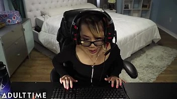 [adulttime] Fail Gamer Chick Accidentally Streams A Fuck And Facial