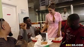 [Blacks On Blondes] Elektra Rose Interracial Gangbang Sex