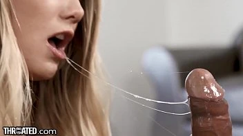 [Throated] Aj Applegate Sloppy Messy Throat Fuck