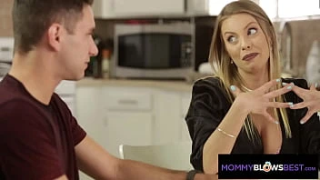 [Mommy Blows Best] My Blonde Stepmom Gets Her Big Titties Fucked Hard