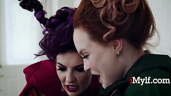 Mylf - Evil Witches Take Over Virgin Asian Dude For Halloween