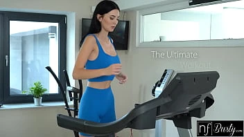 [NF Busty] Busty Simon Kitty Gets The Ultimate Sex Workout Session On Treadmill With Boyfriend
