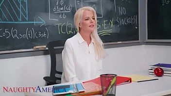 [Thundercock] Professor Anita Blue Loves To Ride Young Cock In Her Classroom