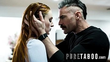 [Pure Taboo] Widowed Man's Obsession With Son's Redhead Girlfriend Maya Kendrick