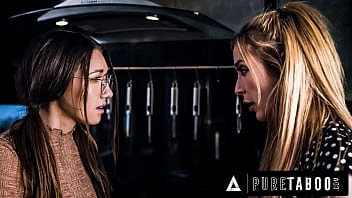 [Pure Taboo] Cheated Lesbian Decides To Fuck Her Girlfriends Roommate In The Kitchen