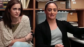 [Shop Lyfter] Young Stepdaughter And Hot Stepmom Fuck The Security Officer To Avoid Fine