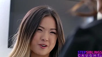 [Step Siblings Caught] Stepsis Says Now You'Re Gonna Get Hard Thinking About Me Naked