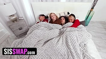 [Swappz] Stepsisters Asia Lee Athena Fleurs Get Naked With Stepbros To Keep Each Other Worm
