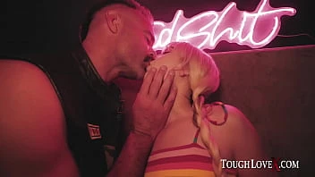 [Tough Love X] Third Wheel With Blonde Spinner Lilly Bell