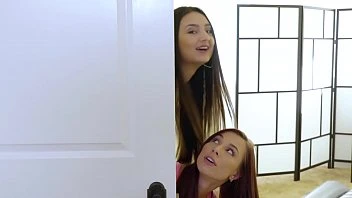 [Fantasy Massage] Aidra Fox And Eliza Ibarra Having Fun On Massage Mattress