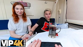 [Vip 4K] Young Redhead Does Anal For A Strangers Attention In The Train