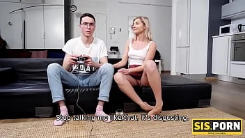 [Sis.Porn] Girl Craves Dick And Finds A Way To Be Scored By Videogameaddicted Stepbro