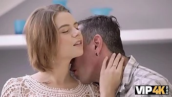 [Vip 4K] Incredible Teen Girl Marina Visconti S With Mature Male
