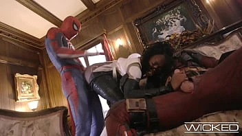 [Wicked] Spideypool Returns With Deadpool And Spiderman Fucking Monica Rambeau Hard