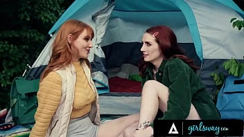 [Girlsway] Redhead Lacy Lennon Her Sexy Neighbor Have A Hard Secret Affair During A Camping Trip