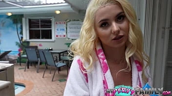[My Pervy Family] Creampied My Delinquent Teen Stepdaughter Aria Banks