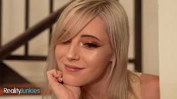 [Realityjunkies] Charming Stepsister Teases Her Stepbrother Until He Is Rock Hard And Ready To Fuck