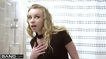 [Bang] Glamkore Cute Blonde European Babe Caught Masturbating