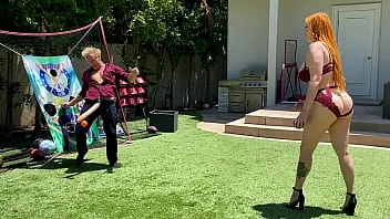 [Camsoda] Big Ass Redhead Milf Plays Dick Ball With Step Son's Huge White Cock
