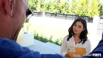 [Cherry Pimps] Petite Asian Spinner Avery Black Tossed Around And Fucked By Charles Dera