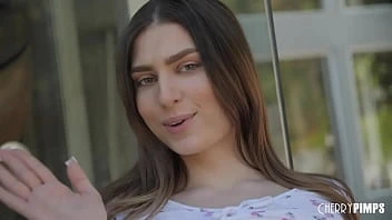 [Cherry Pimps] Kamryn Jade Plays With Her Big Tits Before Stripping For Fingering A Hardcore