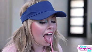 [Cum Swapping Sis] Madi Collins Asks Stepbro Don't You Wanna Play A Round Through Your