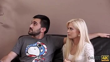 [Daddy 4K] Blonde Cutie Wants To Have Hot Sex With Experience Old Man