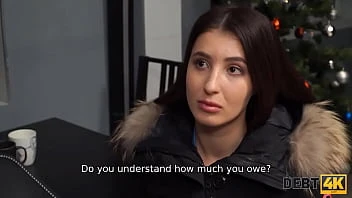 [Debt 4K] Girl Owes Money And She Is Fucked After The Debt Collector Finds Her