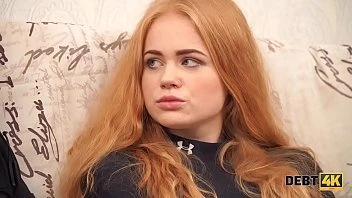[Debt 4K] Cute Girl Rose Wild Buys Huge Tv But Can't Pay For It