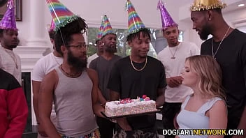 [Dogfart Network] Coco Lovelock Gets Bbc's For Birthday Surprise