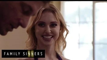 [Family Sinner] Gorgeous Teen Chloe Cherry Teases Man Into Fuck Her Wet Pussys