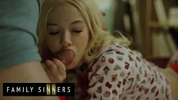 [Family Sinner] Sexy Kenzie Reeves Takes Control Of Her Step Brothers Nathan Bronson Big Cocks