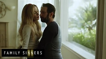[Family Sinner] Rough Sex Between Stepsiblings Blonde Babe Aiden Ashley Tommy Pistols