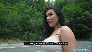 [Public Agent] Hitchhiker With Fabulous Big Boobs Fucking A Big Dick