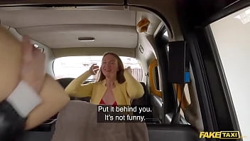 [Fake Taxi] Brunette Babe Finds A Rubber Vagina And Offers Up Her Real Pussy For