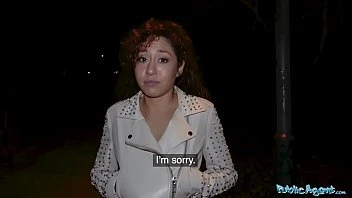 [Public Agent] Cute Mexican Rubs Cum Over Her Sweet Ass After Bonnet Fuck