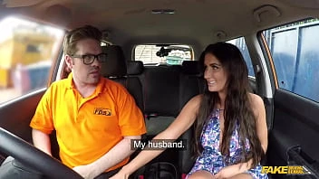 [Fake Driving School] Posh Cheating Wife With Big Boobs Fucks Her Driving Instructor