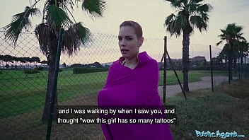 [Public Agent] Siliva Ruby Gets Her Tattooed Body Fucked In A Public Place