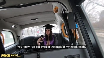 [Fake Taxi] University Graduate Melany Mendes Strips Off Her Robes