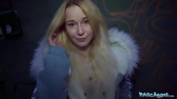 [Public Agent] She Finished With A Face Full Of Spunk After Riding Cock