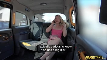 [Fake Taxi] Beautiful Blonde Babe Enjoys Riding On A Big Cock In A Taxi