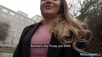 [Public Agent] Russian Shaven Pussy Fucked For Cash