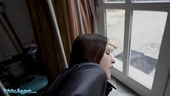 [Public Agent] Train Station Smoker Gets Her Tits Out To Pay The Fine