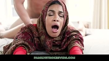 [Family Strokes] Stepbro Fucks Stepsister After She Is Put Into An Arranged Marriage