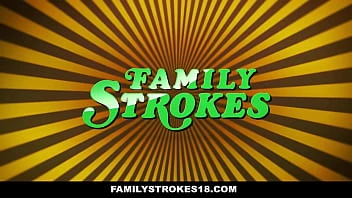 [Family Strokes] Stepsister Fucked By Her Stepbro After Watching Porn