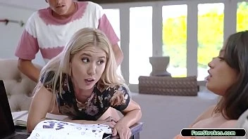 [Family Strokes] Stepbro Fucks His Stepsis Latina Bestie