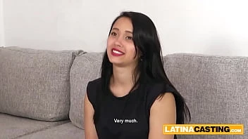 [Latina Casting] Pretty Latina Pornstar Lia Ponce First Time Anal Casting Cumshot