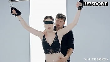 [Lets Doe It] Pale Redhead Babe Mia Evans Enjoys Bondage Action With Lover 